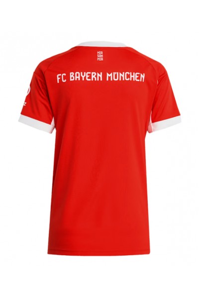 Bayern Munich Fotballdrakt Hjemme Klær Dame 2025-26 Korte ermer Bayern Munich Fotballdrakt Hjemme Klær Dame 2025-26 Korte ermer